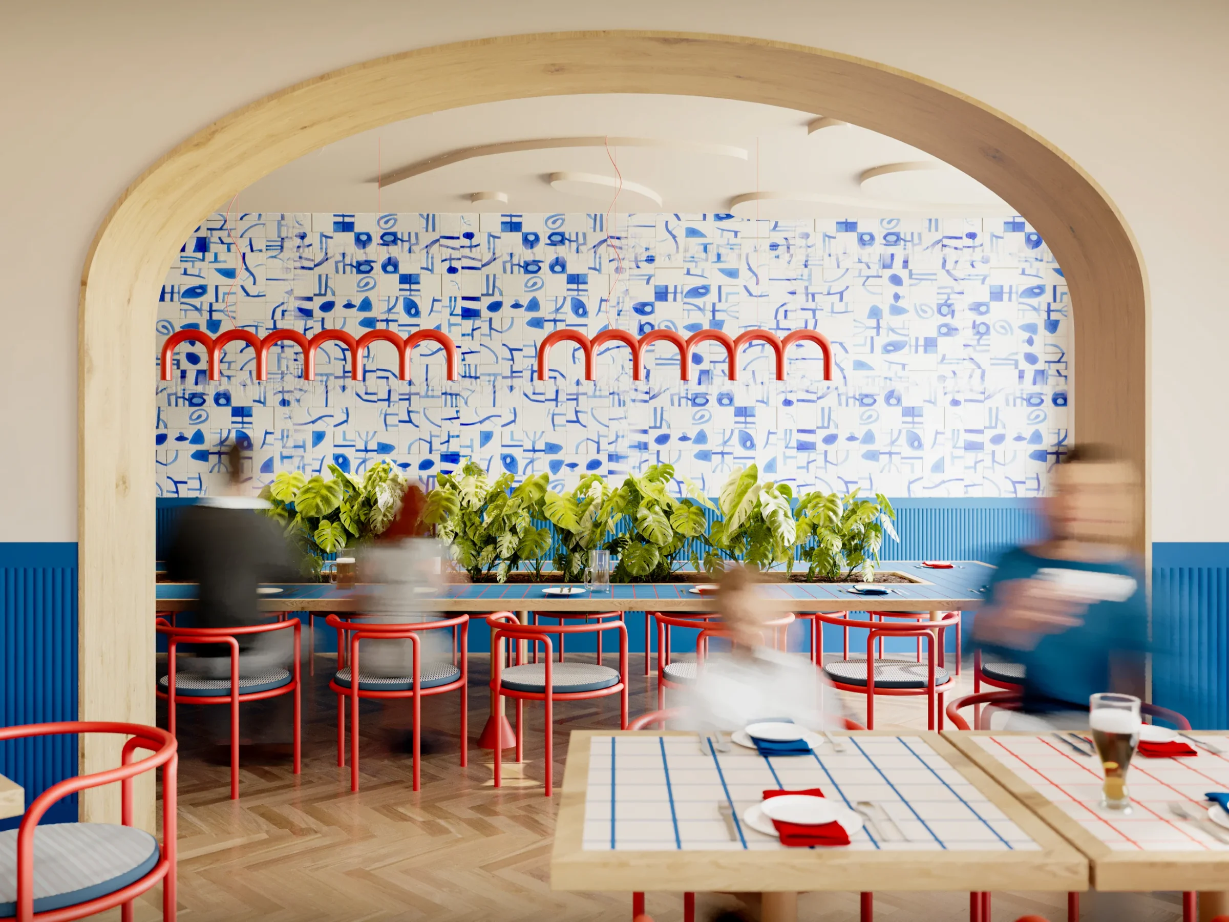 Colorful Restaurant, Lisbon, Portugal — view 7